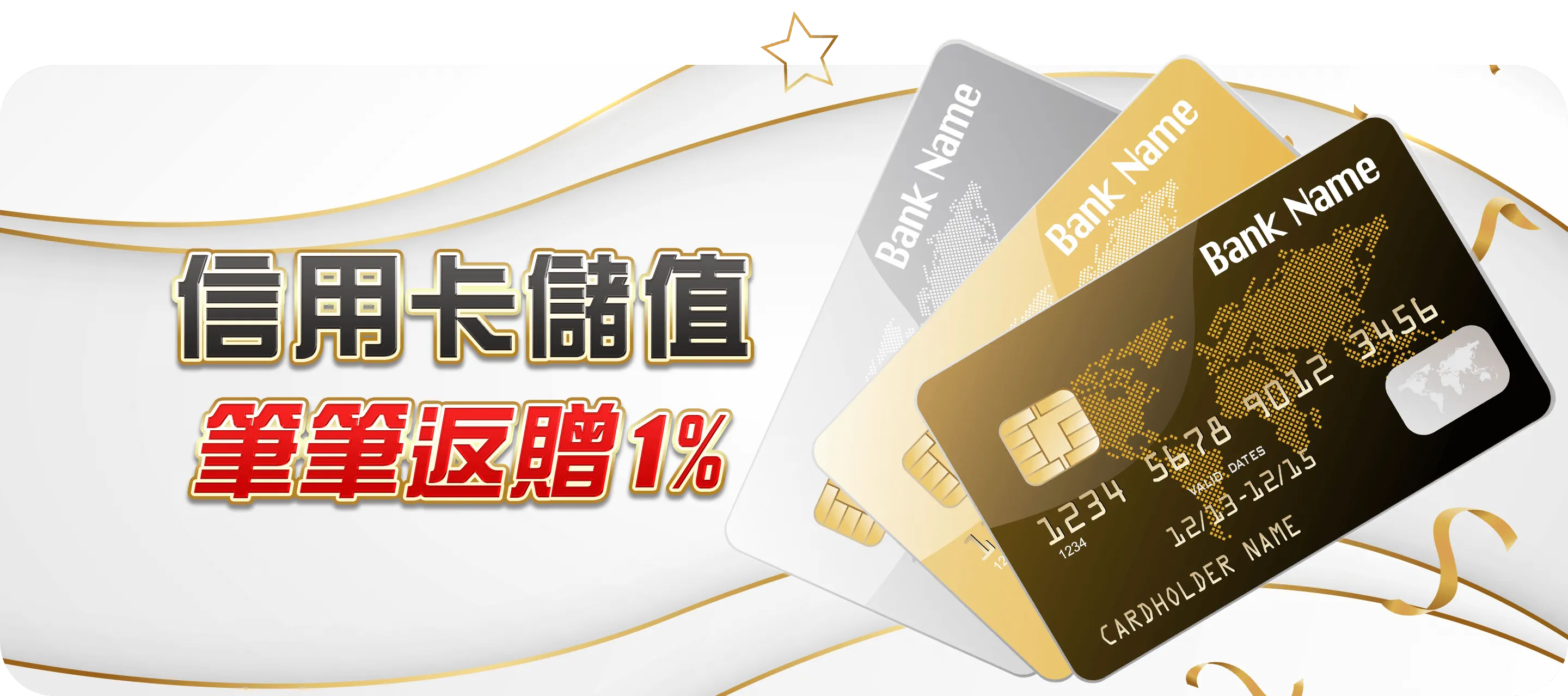 信用卡儲值1%回饋｜TU娛樂城